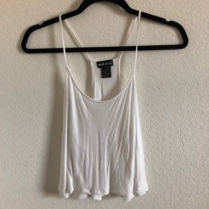 White Crop Top